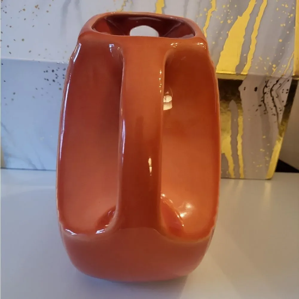Vintage Pristine Piece Fiestaware Persimmon Water Pitcher Imprint, No 